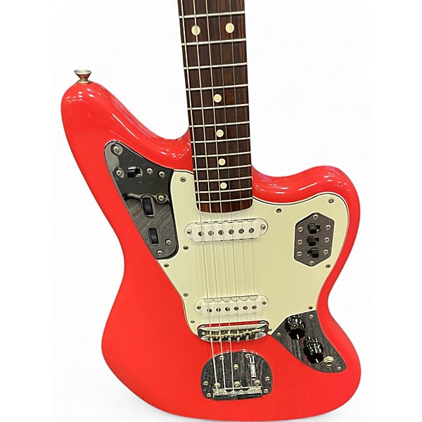 Used Fender Classic '60s Jaguar Fiesta Red Solid Body Electric Guitar