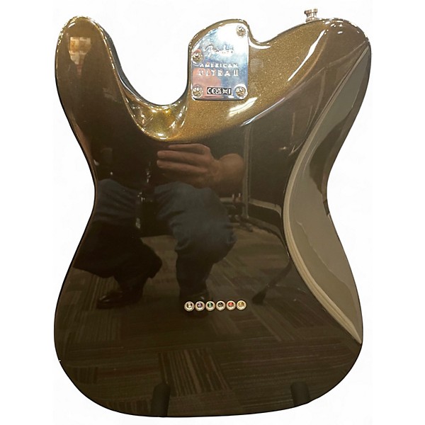 Used Fender American Ultra Telecaster Texas Tea Solid Body Electric Guitar