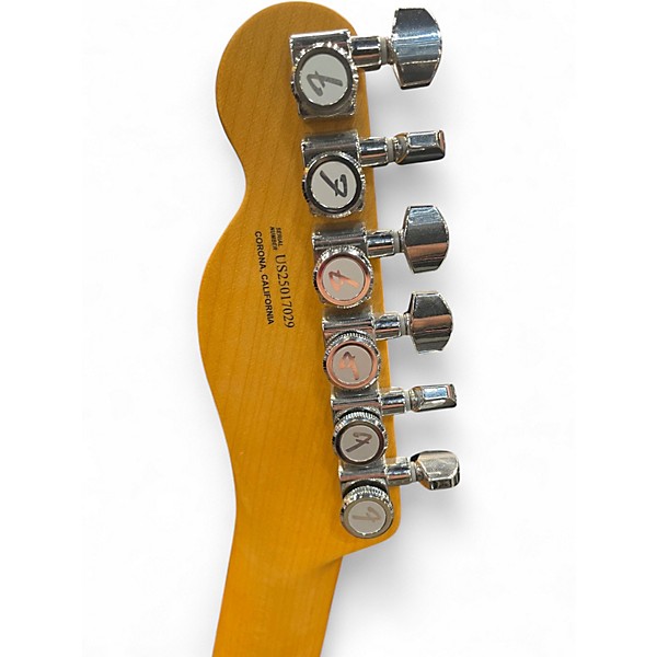 Used Fender American Ultra Telecaster Texas Tea Solid Body Electric Guitar