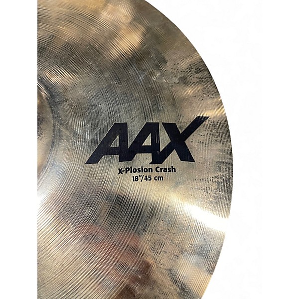 Used SABIAN 18in AAX Xplosion Crash Cymbal