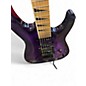 Used Jackson JS34Q Dinky Trans Purple Solid Body Electric Guitar