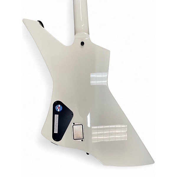 Used ESP James Hetfield Snakebyte White Solid Body Electric Guitar