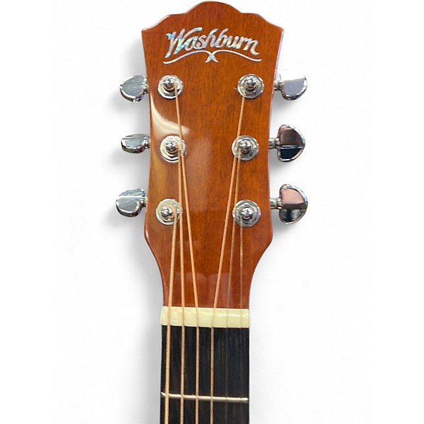 Used 2021 Washburn AD5K Natural Acoustic Guitar