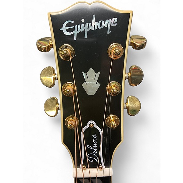Used 2026 Epiphone Inspired By Gibson Custom Hummingbird Autumn Burst Acoustic Electric Guitar