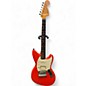 Used Fender Jagstang Fiesta Red Solid Body Electric Guitar thumbnail