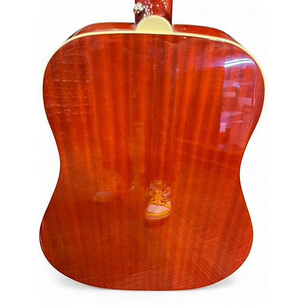 Used Epiphone Hummingbird Pro Heritage Cherry Sunburst Acoustic Electric Guitar