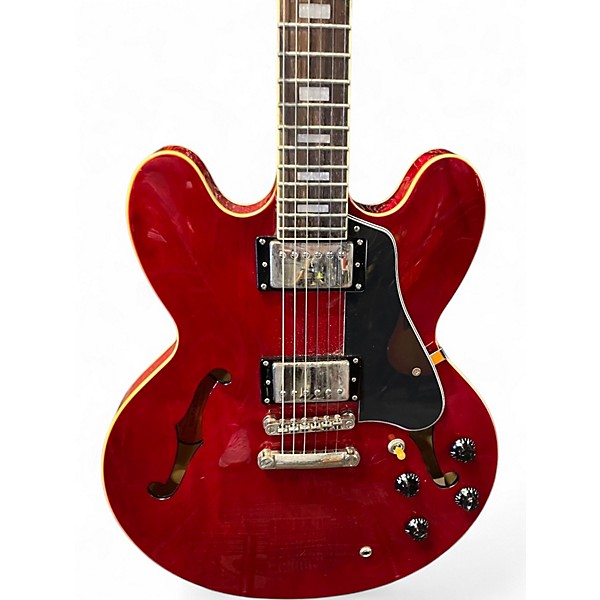 Used Epiphone ES335 Pro CHERRY Hollow Body Electric Guitar