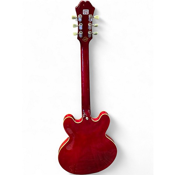 Used Epiphone ES335 Pro CHERRY Hollow Body Electric Guitar