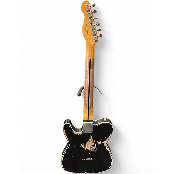 Used Vintage ICON T V59 Black Solid Body Electric Guitar