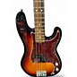 Used Fender American Standard Precision Bass 3 Tone Sunburst Electric Bass Guitar