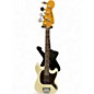 Used 2004 Fender Mustang Bass MIJ Olympic White Electric Bass Guitar thumbnail