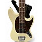 Used 2004 Fender Mustang Bass MIJ Olympic White Electric Bass Guitar