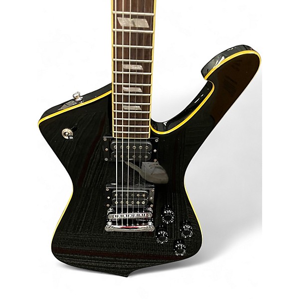 Used Ibanez IC400 Black Solid Body Electric Guitar