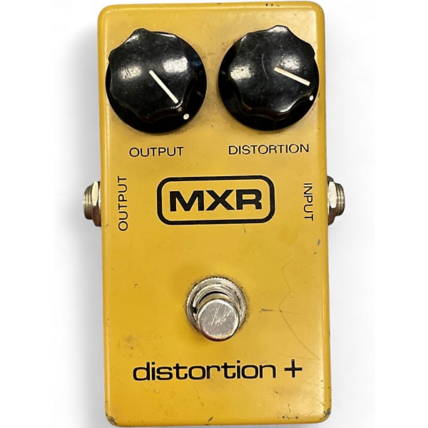 Vintage 1970s MXR BLOCK LOGO DISTROTION Effect Pedal