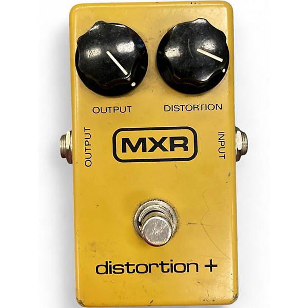 Vintage 1970s MXR BLOCK LOGO DISTROTION Effect Pedal