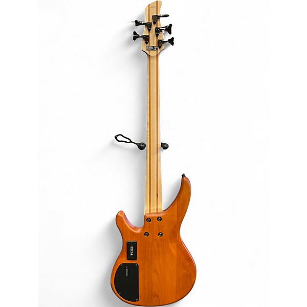 Used Yamaha TRBX605FM Matte Amber Electric Bass Guitar