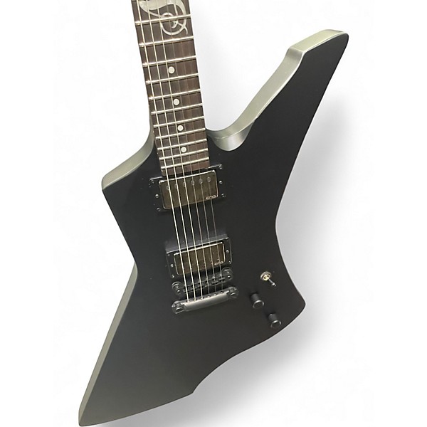 Used ESP LTD James Hetfield Snakebyte Black Solid Body Electric Guitar