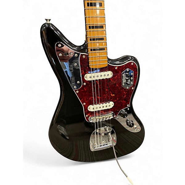Used Fender Vintera II Jaguar Black Solid Body Electric Guitar