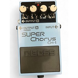 Used BOSS CH1 Super Chorus Effect Pedal