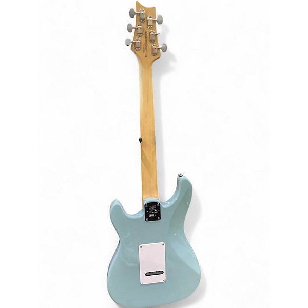 Used PRS SE Silver Sky Stone Blue Solid Body Electric Guitar