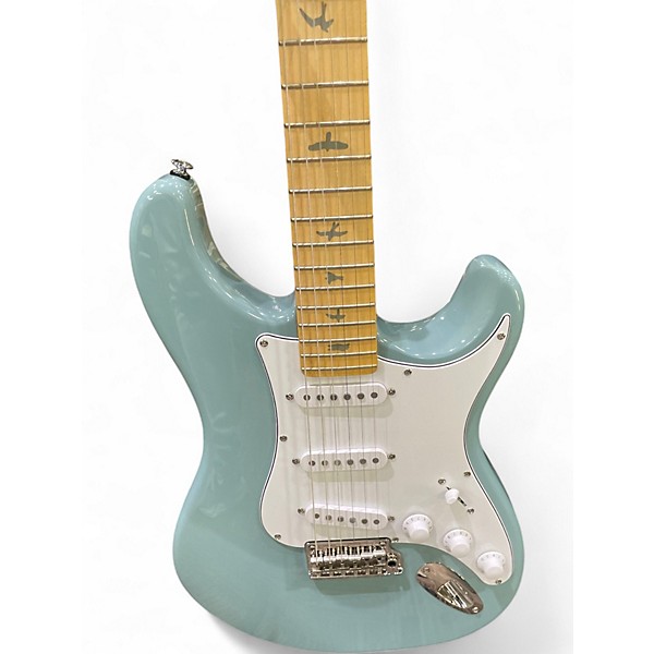 Used PRS SE Silver Sky Stone Blue Solid Body Electric Guitar