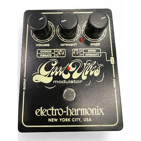 Used Electro-Harmonix Good Vibes Modulator Effect Pedal