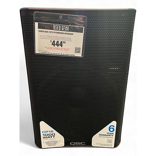 Used QSC CP12 Powered Speaker