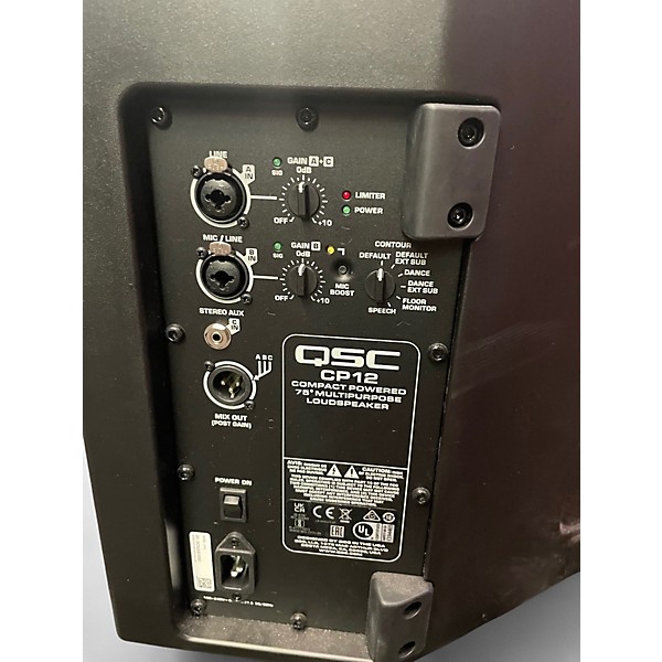 Used QSC CP12 Powered Speaker