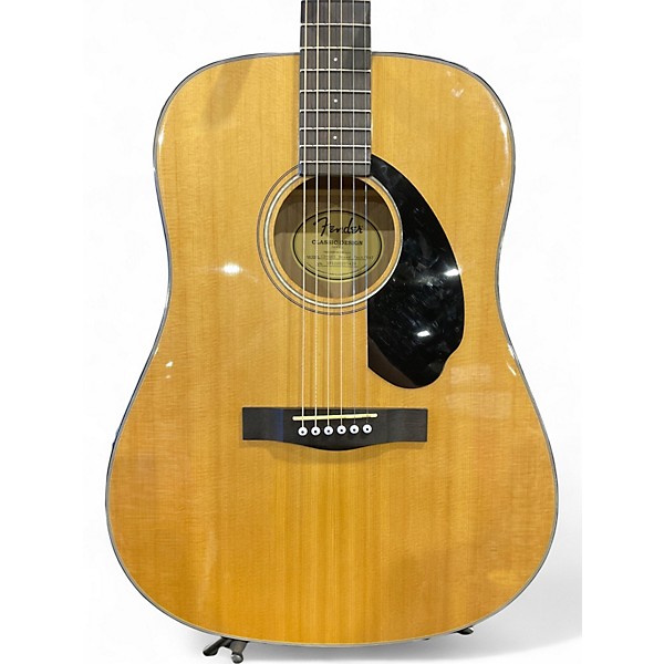 Used Fender CD60S Natural Acoustic Guitar