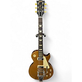 Used 2012 Gibson Les Paul Studio Gold Top Solid Body Electric Guitar