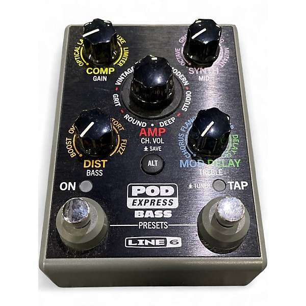 Used Line 6 POD EXPRESS BASS Effect Processor