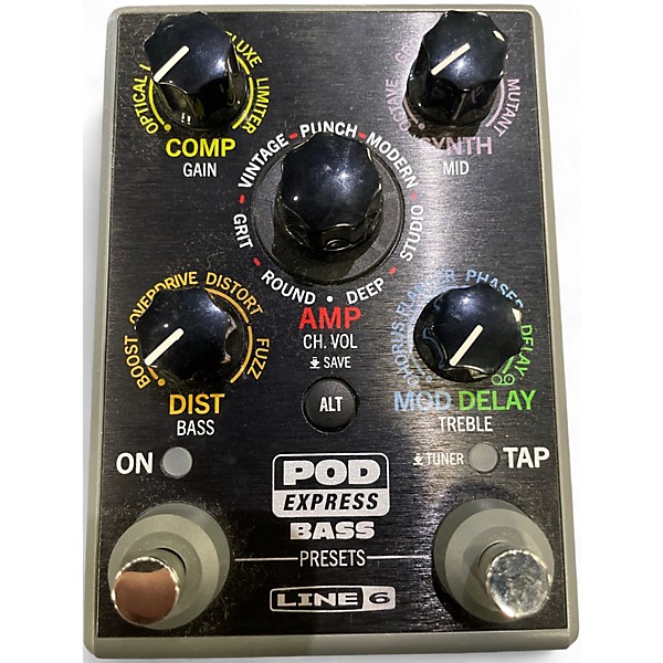 Used Line 6 POD EXPRESS BASS Effect Processor