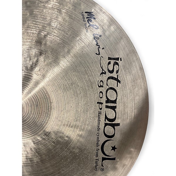 Used Istanbul Agop 20in Mel Lewis Signature Crash Ride Cymbal