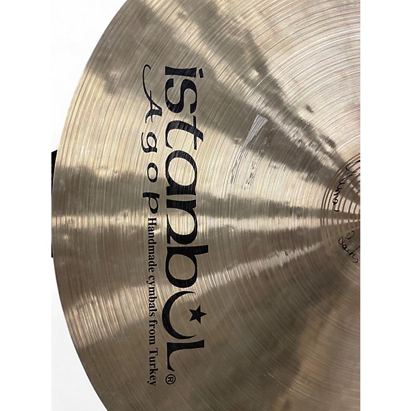Used Istanbul Agop 20in Mel Lewis Signature Crash Ride Cymbal