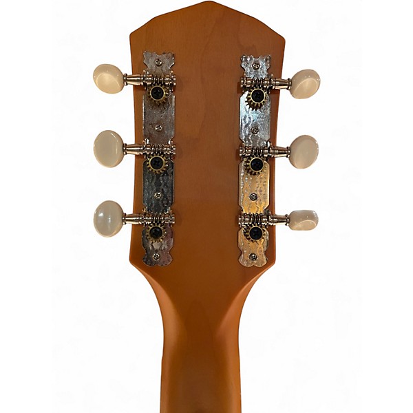 Used Fender Tim Armstrong Hellcat Left Handed Dark Brown Acoustic Electric Guitar