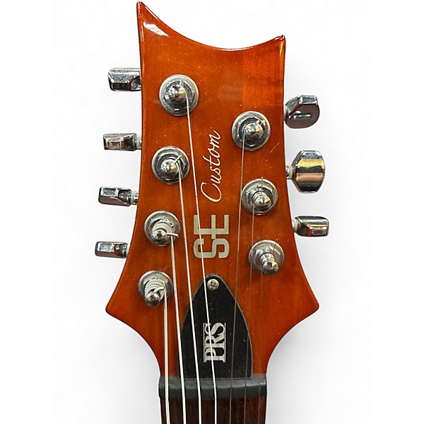 Used PRS SE Custom 24 Honey Burst Solid Body Electric Guitar