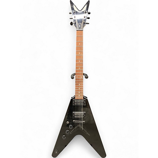 Used Dean VXL LEFT HANDED Black Solid Body Electric Guitar