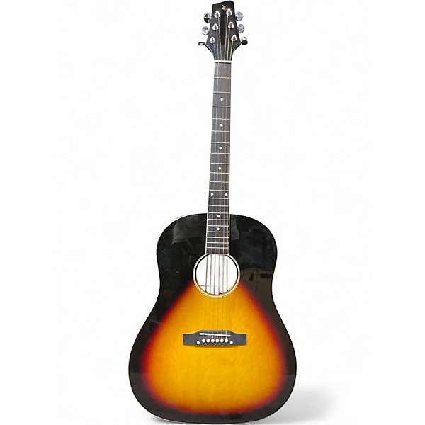 Used Stagg SA35 DS-VS LH Sunburst Acoustic Guitar