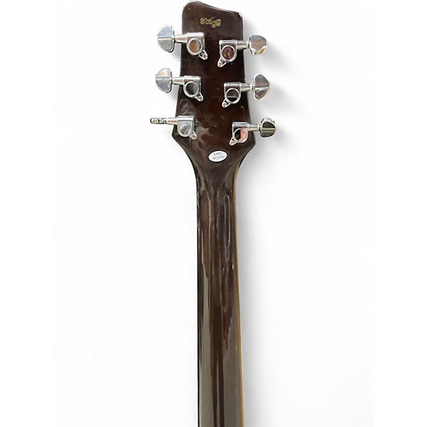Used Stagg SA35 DS-VS LH Sunburst Acoustic Guitar