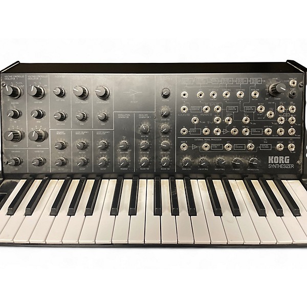 Used KORG MS20 Mini Semi-Modular 37 Key Analog Synthesizer