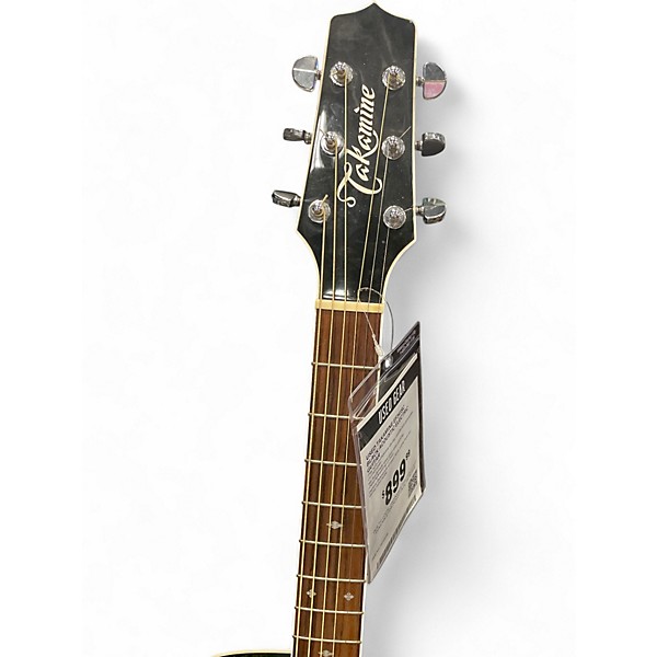 Used Takamine EF341SC BLACK Acoustic Electric Guitar