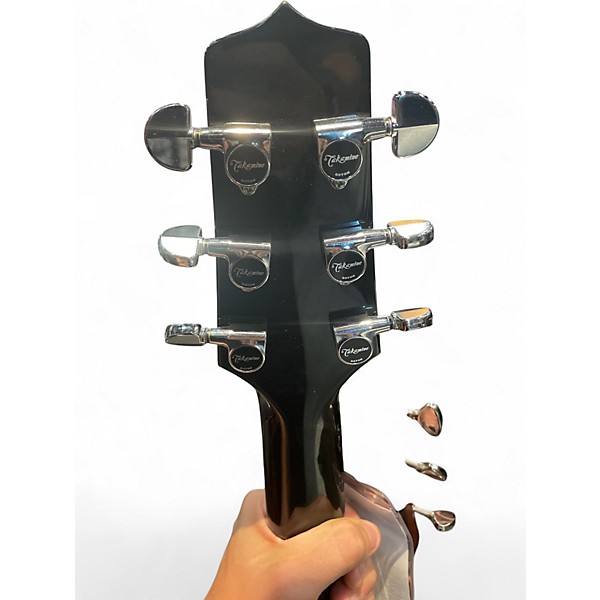 Used Takamine EF341SC BLACK Acoustic Electric Guitar