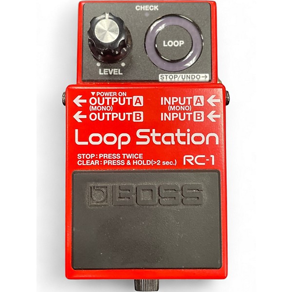 Used BOSS RC1 Loop Station Pedal