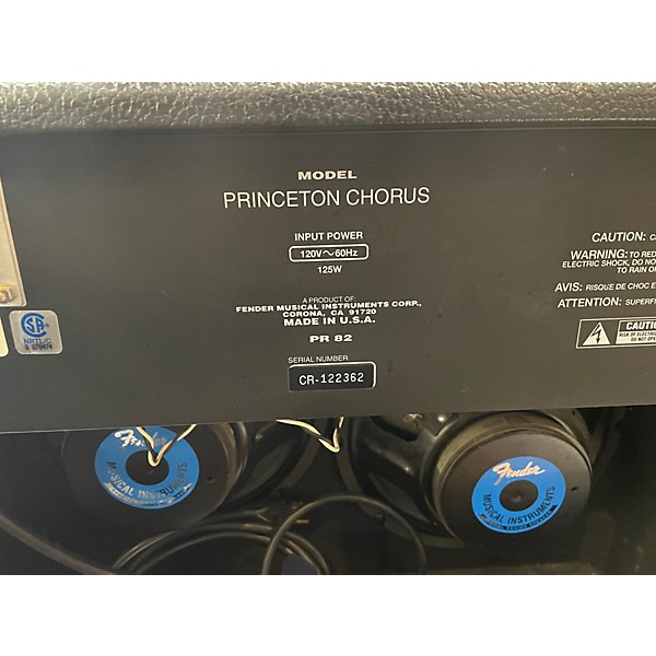 Used 2000s Fender Princeton Chorus Guitar Combo Amp