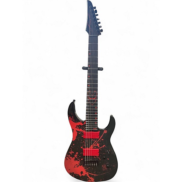 Used Legator Ninja N7 Slaughter Series Demolisher Black Solid Body Electric Guitar