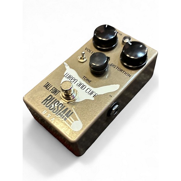 Used Wren And Cuff TALL FONT RUSSIAN Effect Pedal