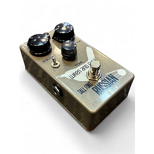 Used Wren And Cuff TALL FONT RUSSIAN Effect Pedal