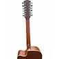 Used Luna ART V DCE 12 2 Tone Sunburst 12 String Acoustic Guitar