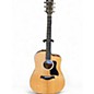 Used Taylor 210ce Plus Natural Acoustic Electric Guitar thumbnail