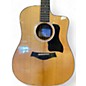 Used Taylor 210ce Plus Natural Acoustic Electric Guitar